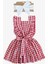 Kız Çocuk Violetta Elbise Bandana Takım /kırmızı 1