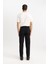Yazlık Kanvas Pantolon Straight Fit Normal Kalıp Normal Bel Boru Paça Basic Düz Cepli B2156AX24SP 8