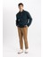 Gabardin Pantolon Tailored Regular Fit Cepli Duble Paça A5115AX23AU 6