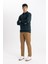 Gabardin Pantolon Tailored Regular Fit Cepli Duble Paça A5115AX23AU 7