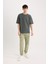 Regular Kargo Cepli Gabardin Jogger Pantolon B1916AX25SP 3