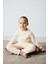 Kız Bebek Pijama Takımı Gökkuşağı Baskılı Uzun Kollu Üst Beli Lastikli Uzun Alt E1535A525SP 2