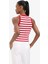 Defactofit Standart Fit Çizgili Bisiklet Yaka Sporcu ATLET D9316AX25SP 7