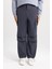 Pantolon Relax Fit Kargo Cepli Beli Paçası Lastikli B4519AX24SP 1