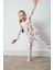 Kız Bebek Pijama Takımı Gökkuşağı Baskılı Uzun Kollu Üst Beli Lastikli Uzun Alt D9075A525SP 1