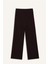Wide Leg Geniş Paça Eşofman Altı Normal Bel Fitilli Kaşkorse Kumaş Basic Düz B2405AX25SP 8
