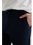 Yazlık Jogger Pantolon Regular Fit Normal Kesim Keten Görünümlü Düz Paça Pamuklu Cepli B4138AX24SP 4