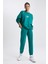 Fit Sporcu Jogger Eşofman Altı Standart Fit Jogger Skuba Dalgıç Kumaş A9630AX23AU 6