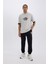 Fit Kalın Jogger Eşofman Altı NBA Chicago Bulls Standart Fit Cepli Beli Bağcıklı Lastikli Paça D3251AX24WN 2