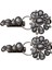 1 Paar Metal Rhinestones Duckbill Düğme Düğmeleri Ş 2 (Yurt Dışından) 1