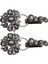 1 Paar Metal Rhinestones Duckbill Düğme Düğmeleri Ş 2 (Yurt Dışından) 2