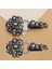 1 Paar Metal Rhinestones Duckbill Düğme Düğmeleri Ş 2 (Yurt Dışından) 5