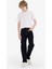 Erkek Çocuk Straight Fit Düz Paça Basic Düz Jean Pantolon D6474A825SM 6