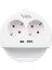 2li USB + Type-C Girişli Telefon Standlı 1.5 Metre Grup Priz Ve- G1102C (4886) 1