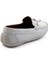Beyaz Leather Erkek Loafer Ayakkabı E01082020143 3