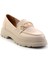 Bej Kadın Loafer Ayakkabı K01997010609 2