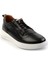 Siyah Leather Erkek Casual Ayakkabı E01304513903 2