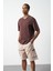 Efektli Yıkamalı Boxy Fit Premium T-Shirt 1