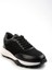 Siyah Leather Erkek Sneaker E01401082904 2