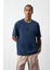 Efektli Yıkamalı Boxy Fit Premium T-Shirt 1