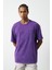 Efektli Yıkamalı Boxy Fit Premium T-Shirt 1