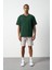 Efektli Yıkamalı Boxy Fit Premium T-Shirt 3