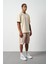 Efektli Yıkamalı Boxy Fit Premium T-Shirt 4