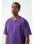 Efektli Yıkamalı Boxy Fit Premium T-Shirt 4