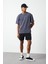 Efektli Yıkamalı Boxy Fit Premium T-Shirt 2