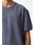 Efektli Yıkamalı Boxy Fit Premium T-Shirt 5