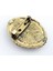 Vintage Lady Büst Broş 4x3.3 cm 3