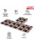 Kendinden Yapışkanlı Koyu Yuvarlak Desenli Pvc Karo 30X30 cm (33 Adet) 3 m2 2