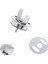 10PCS Dıy Ş Düğmeleri Torbalar Için Metal Çıtçı Bağlantı Elemanları /18MM 18MM (Yurt Dışından) 3