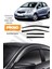 Toyota Yaris 2000-2005 Arası Kromlu Cam Rüzgarlığı 4'lü A+ Plus 1
