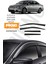 Toyota Avensis 2003-2009 Arası Kromlu Cam Rüzgarlığı 4'lü A+ Plus 1