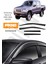 Toyota Hilux 1985-2001 Arası Kromlu Cam Rüzgarlığı 4'lü A+ Plus 1