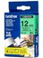 Tonersepeti Brother TZ-731 Yeşil Üzerine Siyah Etiket 12MM 1