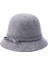 Kadın Yün Karışımı Cloche Winter Dome Dome Gri (Yurt Dışından) 1