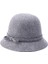 Kadın Yün Karışımı Cloche Winter Dome Dome Gri (Yurt Dışından) 2
