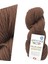 Falkland Worsted %100 Merino Yün Doğal ve Yumuşak 100 gr Kahverengi İplik 1
