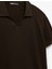 Dokulu Regular Fit Kısa Kollu V Yaka Polo Tişört 5