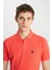 Erkek Regular Fit Polo Mercan Erkek Kısa Kol T-Shirt 4