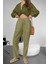 Keten Pantolon Hambez Alt Eşofman Rahat Kalıp Büyük Beden Ham Bez UNISEX%100 Pamuk Relaxed Beden Aralığı M-6xl 2