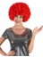 Kırmızı Renk Kıvırcık Afro Bonus Peruk (4887) 2