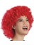 Kırmızı Renk Kıvırcık Afro Bonus Peruk (4887) 4