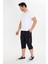 Erkek Stretchfit Kargo Cepli Esnek Kapri Siyah 6035-S 1
