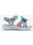 Jumpsters Sandal - Butterfly Brites Büyük Kız Çocuk Mavi Işıklı Sandalet 303109L Aqmt 2