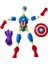 Avengers Captain America Mix Mashers Aksiyon Figürü 4