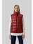 Yalıtımlı Regular Fit Kadın Yelek Bordo 1