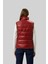 Yalıtımlı Regular Fit Kadın Yelek Bordo 3